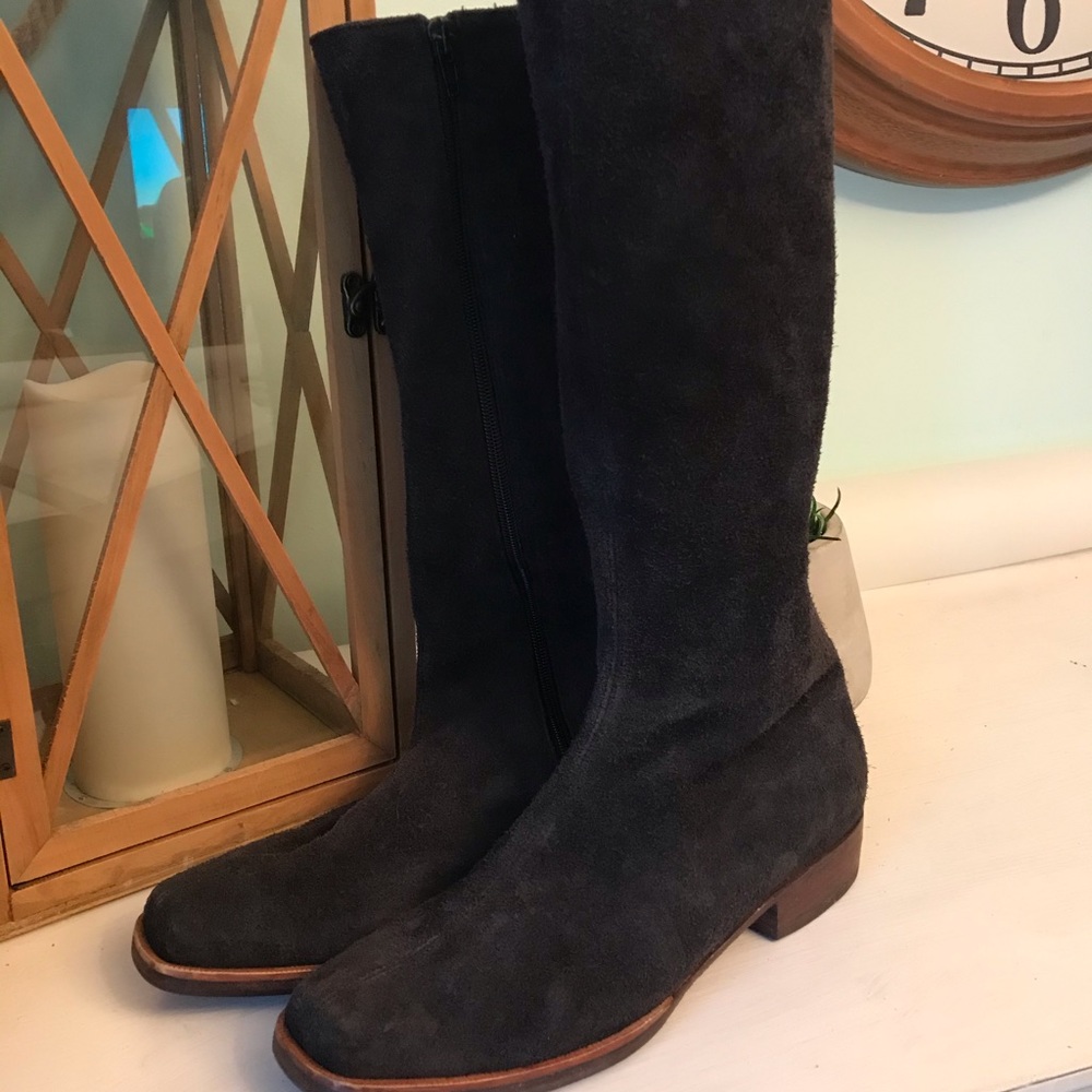 Suede Boots